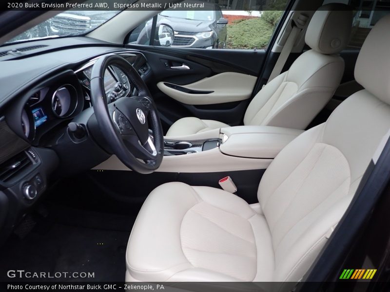 Espresso Metallic / Light Neutral 2020 Buick Envision Preferred AWD