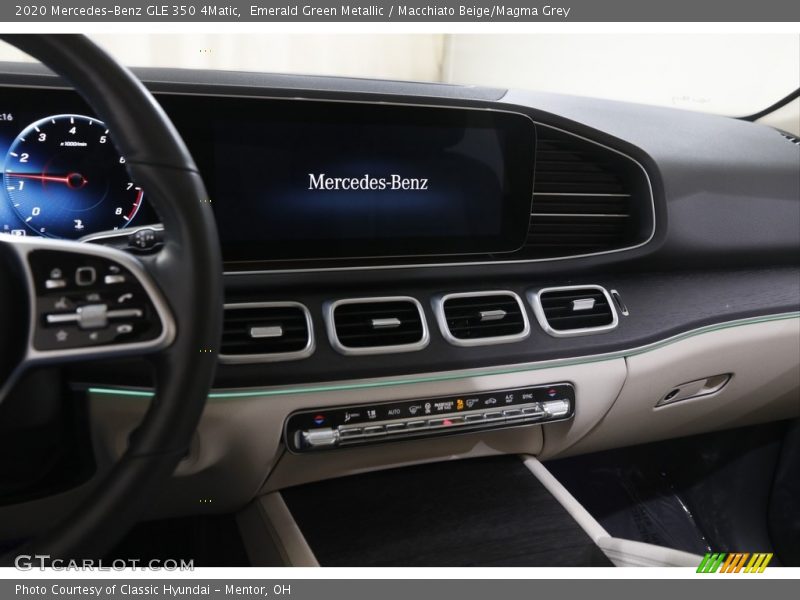 Emerald Green Metallic / Macchiato Beige/Magma Grey 2020 Mercedes-Benz GLE 350 4Matic