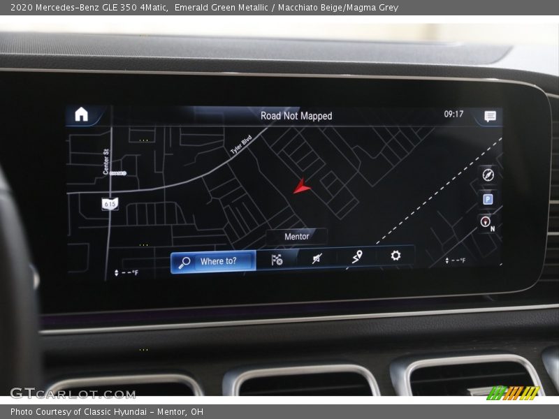 Emerald Green Metallic / Macchiato Beige/Magma Grey 2020 Mercedes-Benz GLE 350 4Matic