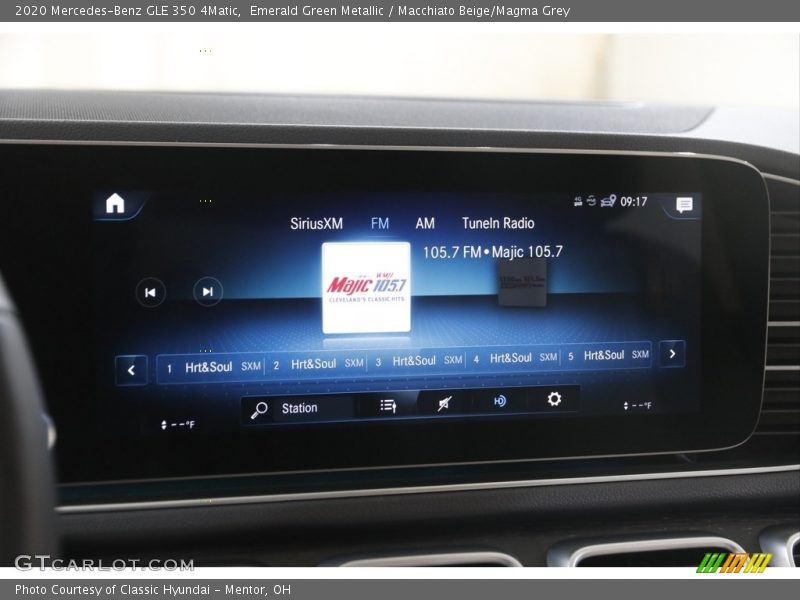 Emerald Green Metallic / Macchiato Beige/Magma Grey 2020 Mercedes-Benz GLE 350 4Matic