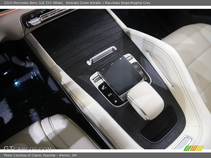 Emerald Green Metallic / Macchiato Beige/Magma Grey 2020 Mercedes-Benz GLE 350 4Matic