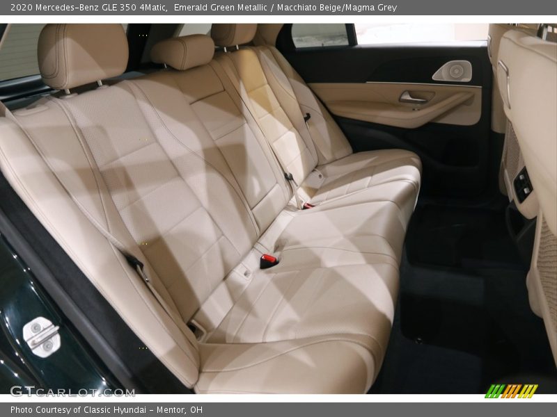 Emerald Green Metallic / Macchiato Beige/Magma Grey 2020 Mercedes-Benz GLE 350 4Matic
