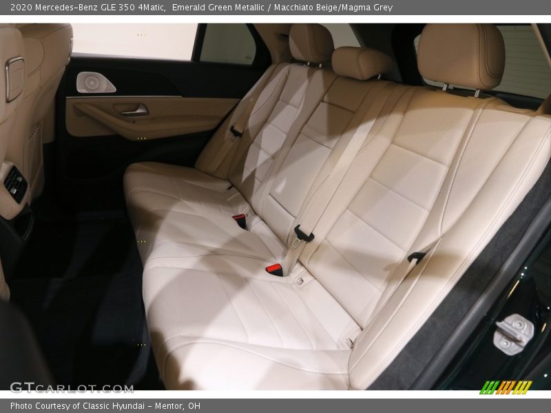 Emerald Green Metallic / Macchiato Beige/Magma Grey 2020 Mercedes-Benz GLE 350 4Matic