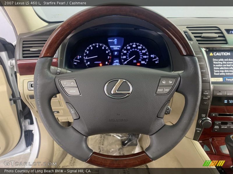 Starfire Pearl / Cashmere 2007 Lexus LS 460 L