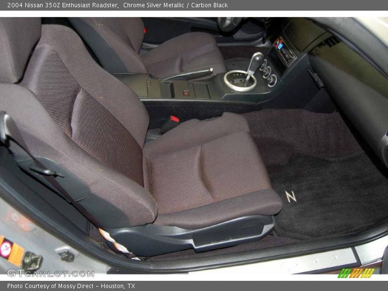 Chrome Silver Metallic / Carbon Black 2004 Nissan 350Z Enthusiast Roadster