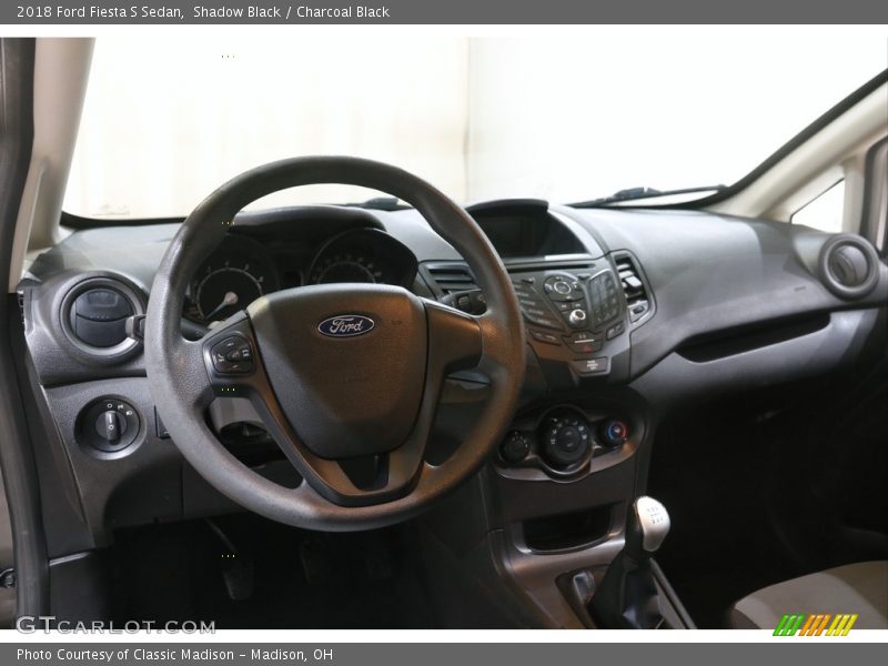 Dashboard of 2018 Fiesta S Sedan