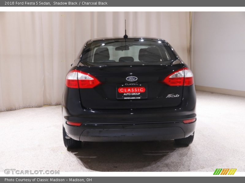 Shadow Black / Charcoal Black 2018 Ford Fiesta S Sedan