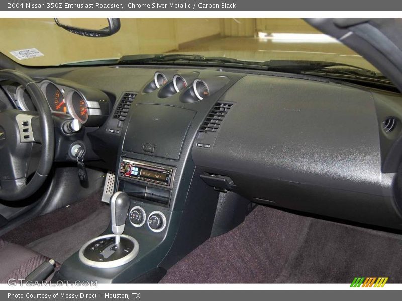 Chrome Silver Metallic / Carbon Black 2004 Nissan 350Z Enthusiast Roadster