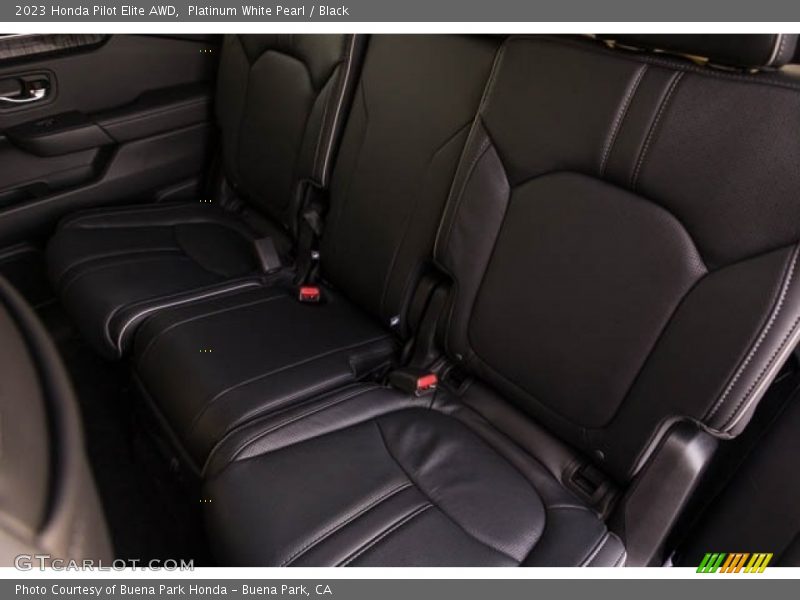 Rear Seat of 2023 Pilot Elite AWD