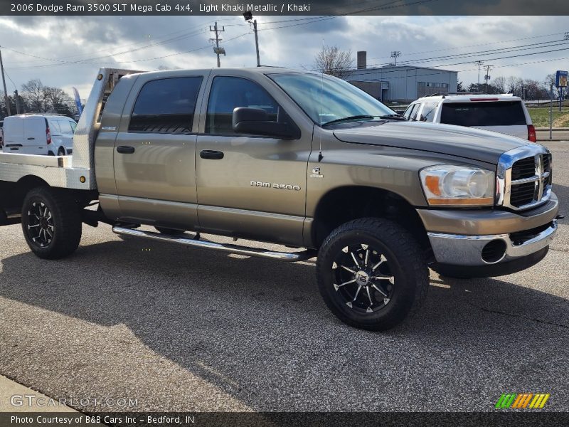 Light Khaki Metallic / Khaki 2006 Dodge Ram 3500 SLT Mega Cab 4x4