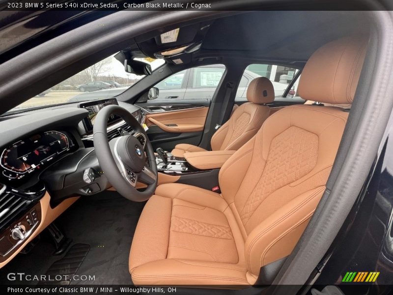  2023 5 Series 540i xDrive Sedan Cognac Interior