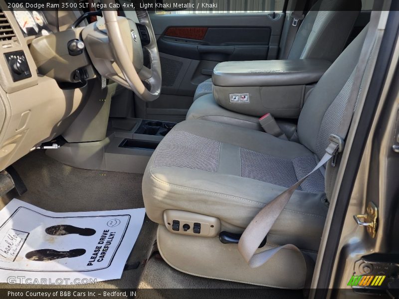 Light Khaki Metallic / Khaki 2006 Dodge Ram 3500 SLT Mega Cab 4x4