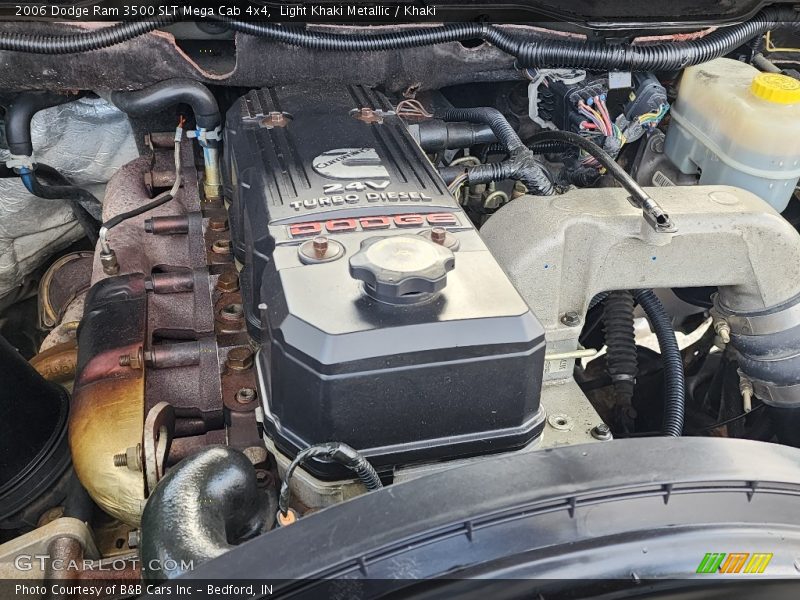 Light Khaki Metallic / Khaki 2006 Dodge Ram 3500 SLT Mega Cab 4x4