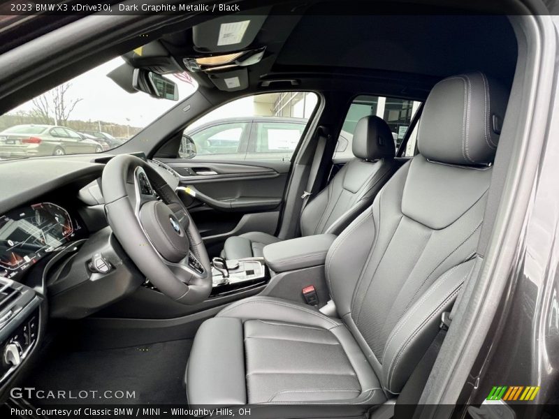  2023 X3 xDrive30i Black Interior