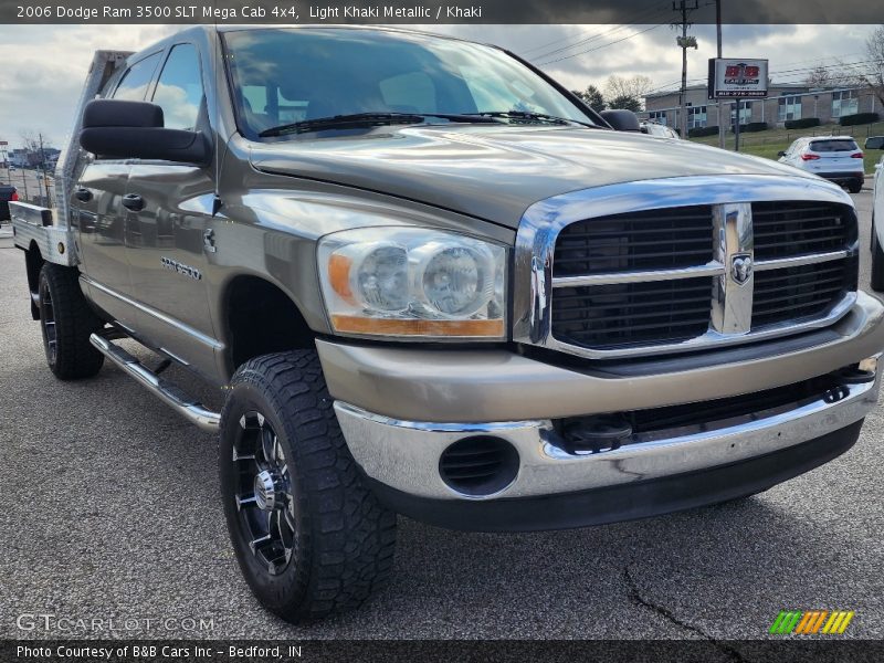 Light Khaki Metallic / Khaki 2006 Dodge Ram 3500 SLT Mega Cab 4x4