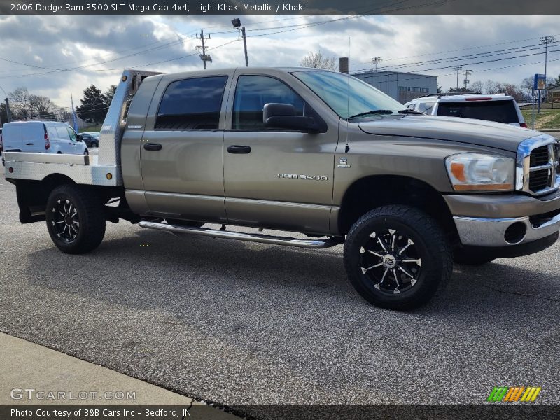 Light Khaki Metallic / Khaki 2006 Dodge Ram 3500 SLT Mega Cab 4x4