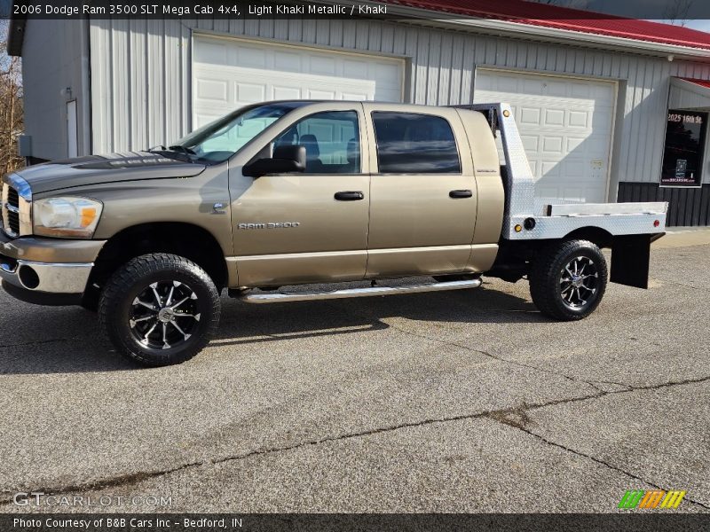 Light Khaki Metallic / Khaki 2006 Dodge Ram 3500 SLT Mega Cab 4x4