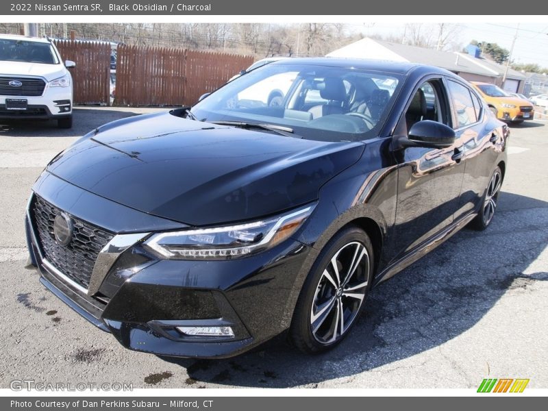 Black Obsidian / Charcoal 2022 Nissan Sentra SR