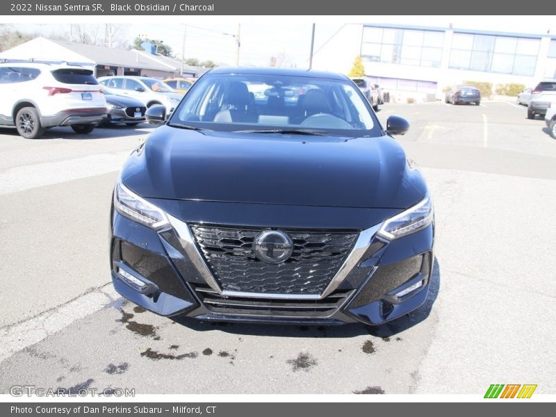 Black Obsidian / Charcoal 2022 Nissan Sentra SR