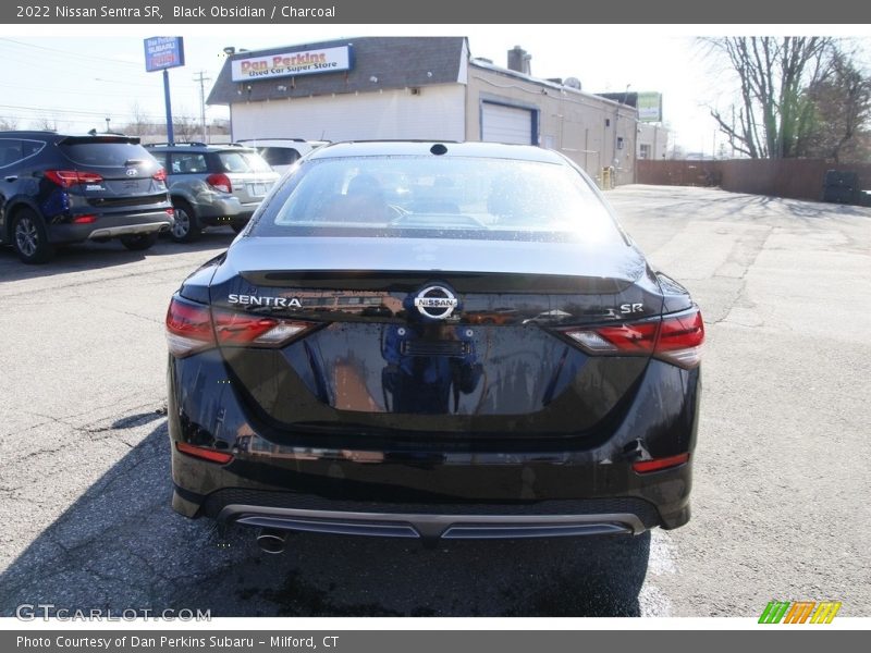 Black Obsidian / Charcoal 2022 Nissan Sentra SR