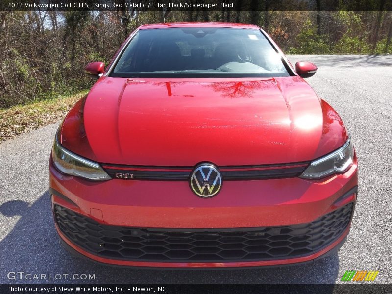 Kings Red Metallic / Titan Black/Scalepaper Plaid 2022 Volkswagen Golf GTI S