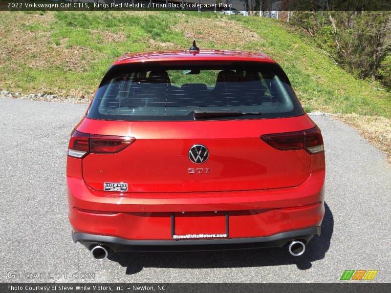 Kings Red Metallic / Titan Black/Scalepaper Plaid 2022 Volkswagen Golf GTI S