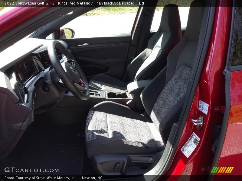 Kings Red Metallic / Titan Black/Scalepaper Plaid 2022 Volkswagen Golf GTI S