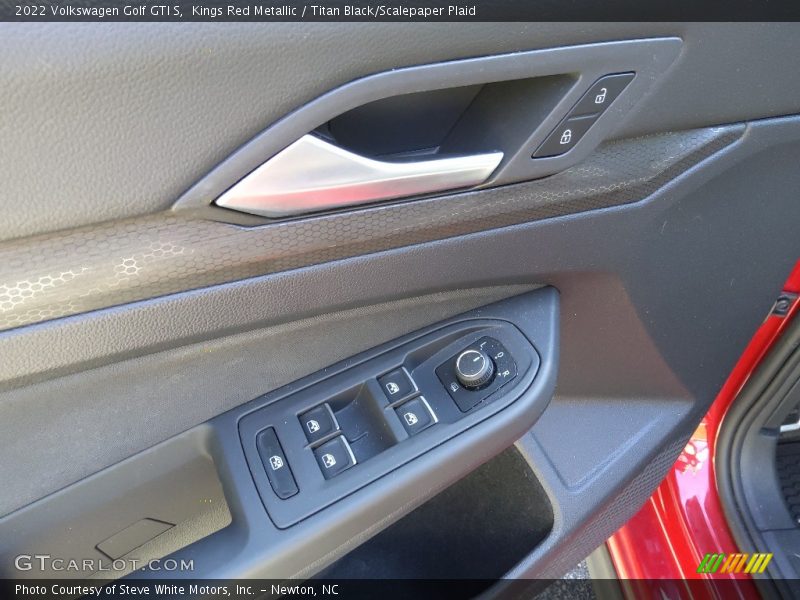 Kings Red Metallic / Titan Black/Scalepaper Plaid 2022 Volkswagen Golf GTI S