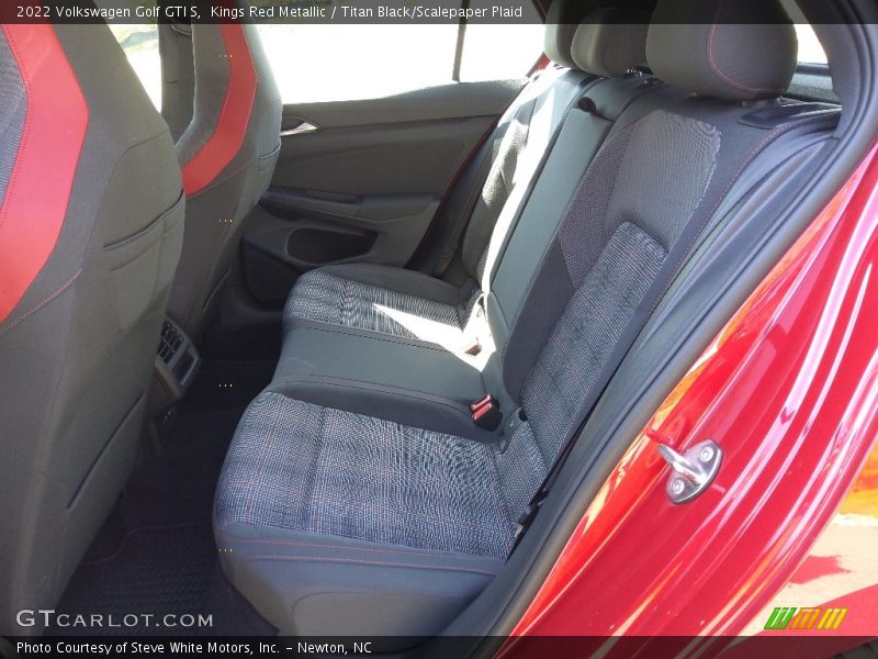 Rear Seat of 2022 Golf GTI S