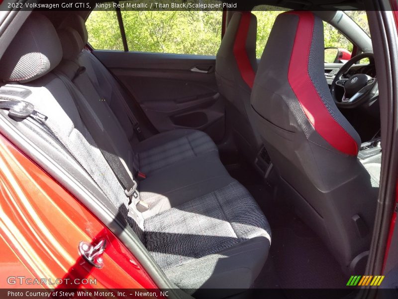 Kings Red Metallic / Titan Black/Scalepaper Plaid 2022 Volkswagen Golf GTI S