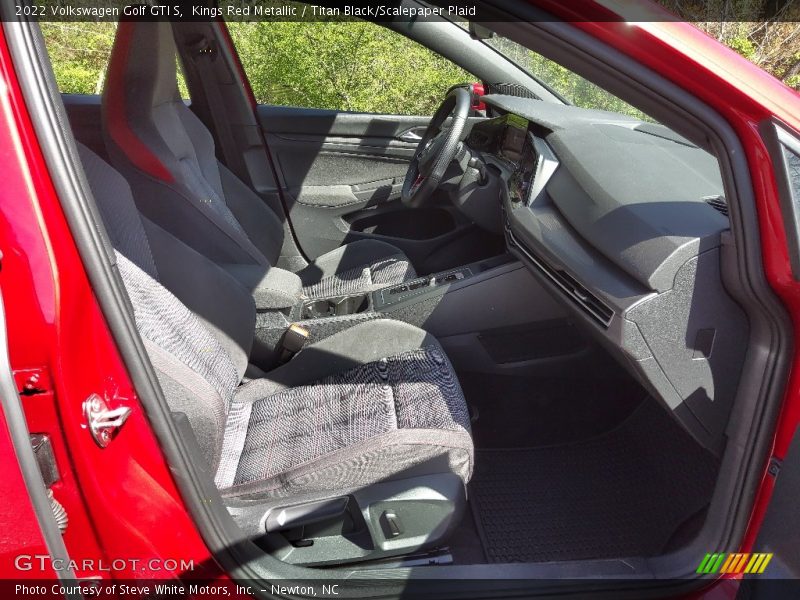 Kings Red Metallic / Titan Black/Scalepaper Plaid 2022 Volkswagen Golf GTI S