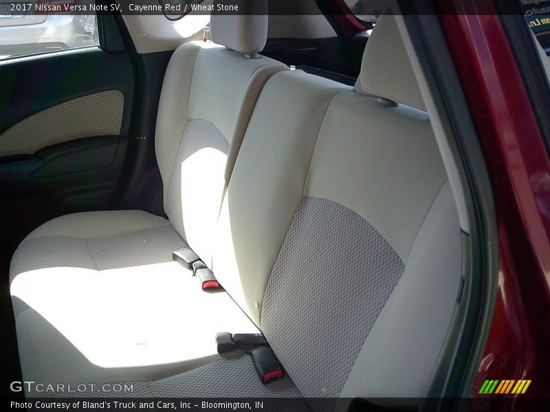 Cayenne Red / Wheat Stone 2017 Nissan Versa Note SV