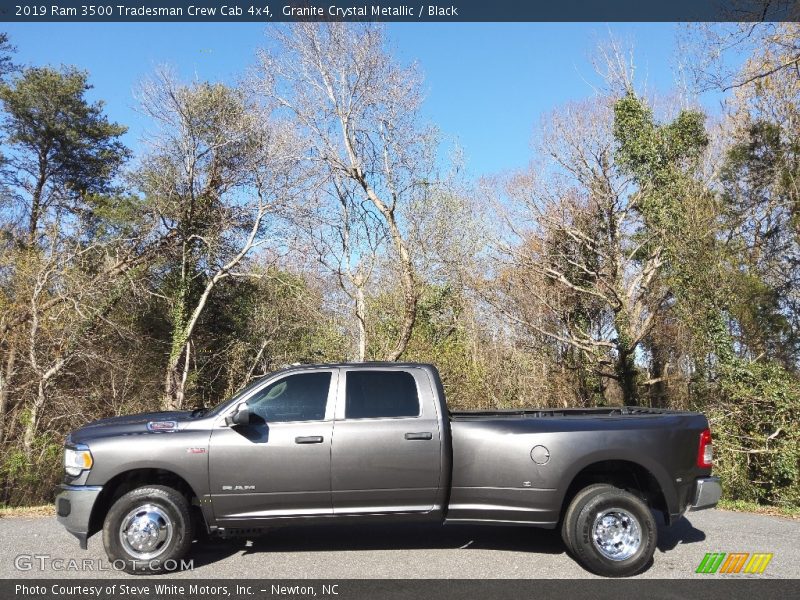 Granite Crystal Metallic / Black 2019 Ram 3500 Tradesman Crew Cab 4x4