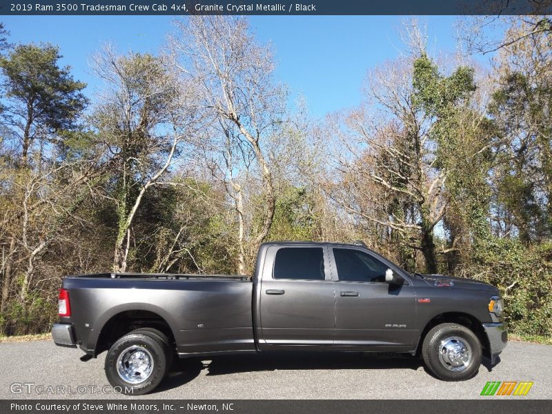 Granite Crystal Metallic / Black 2019 Ram 3500 Tradesman Crew Cab 4x4