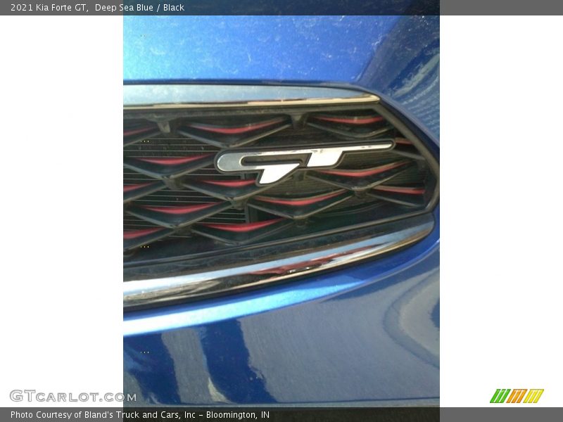 Deep Sea Blue / Black 2021 Kia Forte GT