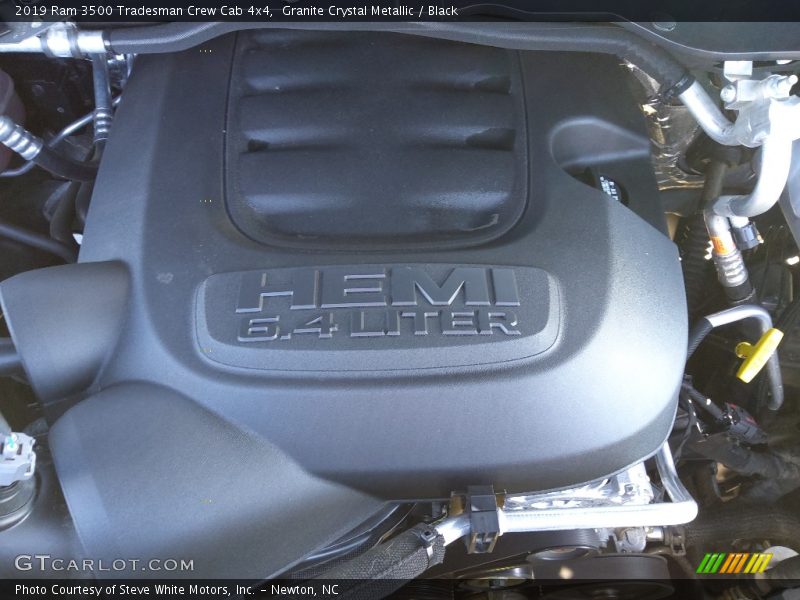 Granite Crystal Metallic / Black 2019 Ram 3500 Tradesman Crew Cab 4x4