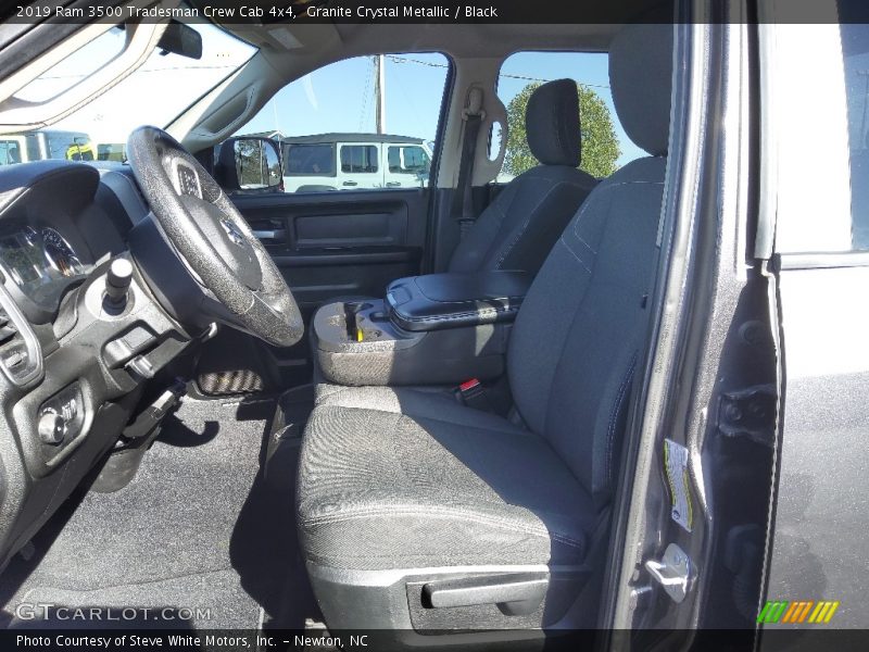 Granite Crystal Metallic / Black 2019 Ram 3500 Tradesman Crew Cab 4x4