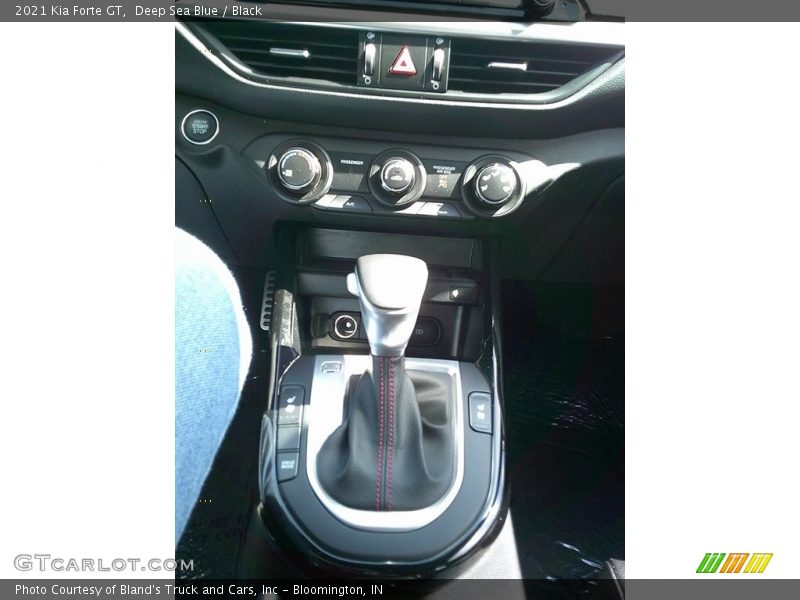 Deep Sea Blue / Black 2021 Kia Forte GT