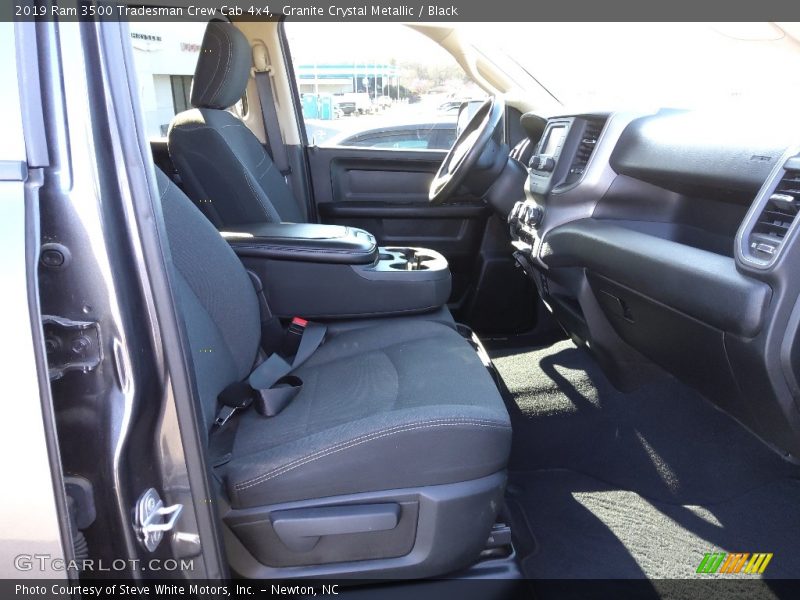 Granite Crystal Metallic / Black 2019 Ram 3500 Tradesman Crew Cab 4x4