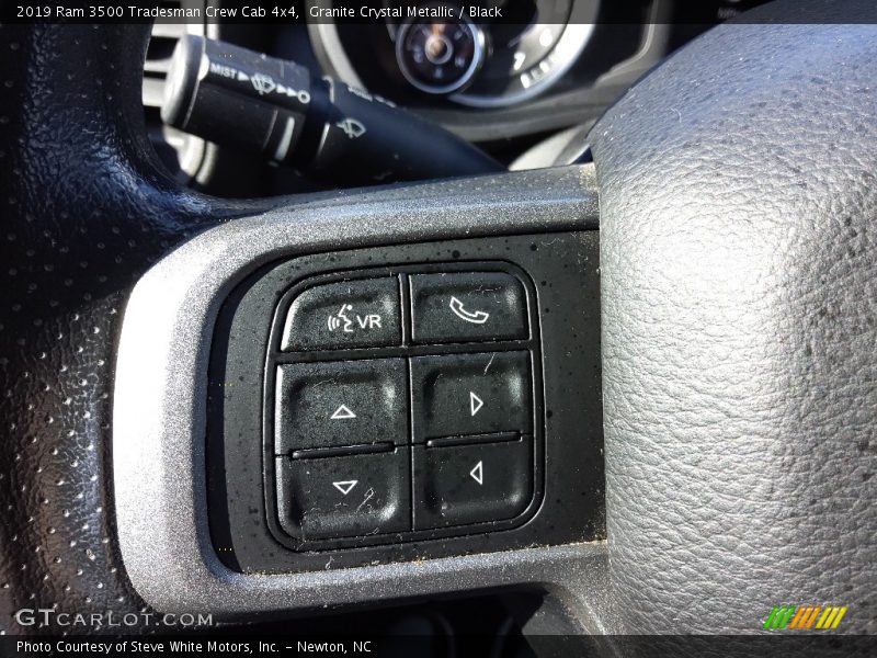 Granite Crystal Metallic / Black 2019 Ram 3500 Tradesman Crew Cab 4x4