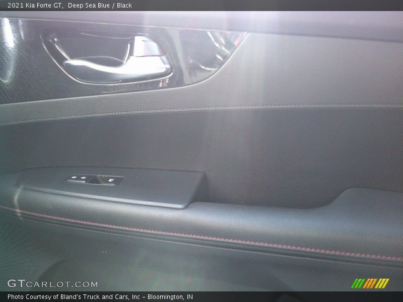 Deep Sea Blue / Black 2021 Kia Forte GT