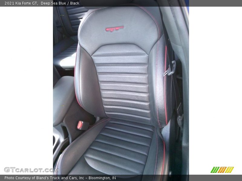 Deep Sea Blue / Black 2021 Kia Forte GT