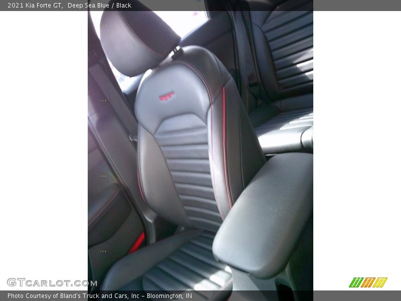 Deep Sea Blue / Black 2021 Kia Forte GT