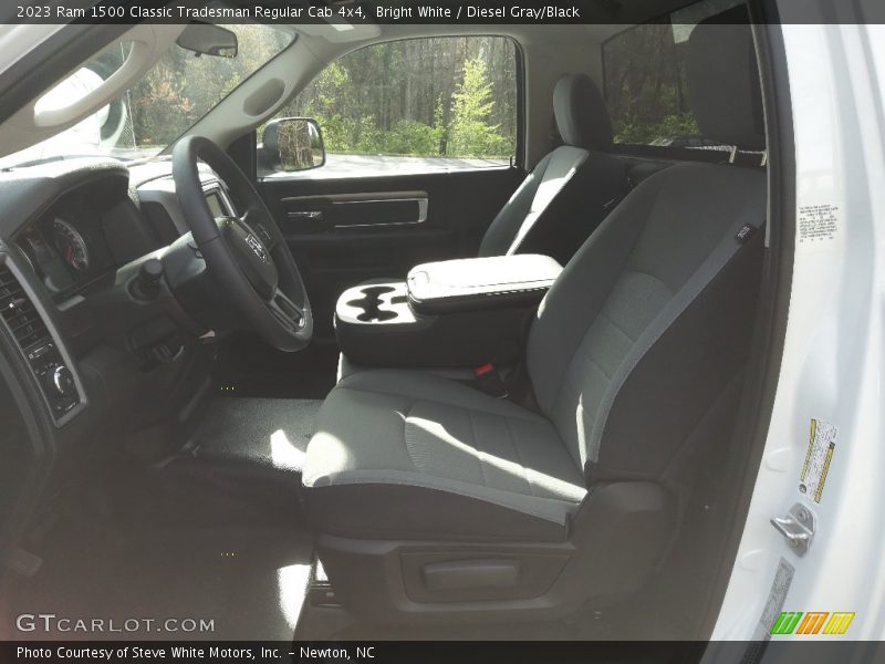 Bright White / Diesel Gray/Black 2023 Ram 1500 Classic Tradesman Regular Cab 4x4
