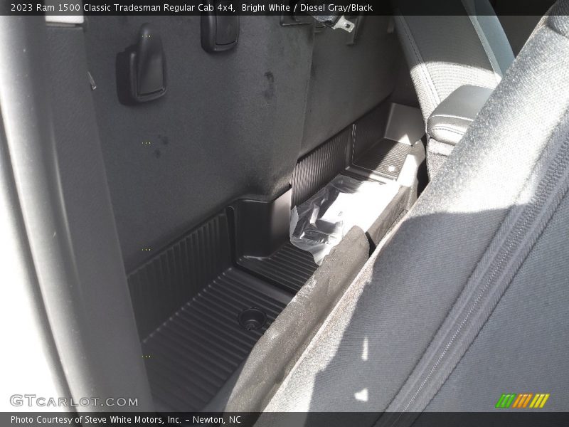 Bright White / Diesel Gray/Black 2023 Ram 1500 Classic Tradesman Regular Cab 4x4