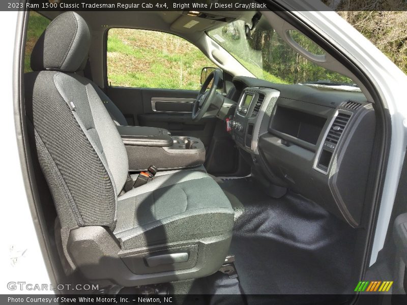 Bright White / Diesel Gray/Black 2023 Ram 1500 Classic Tradesman Regular Cab 4x4