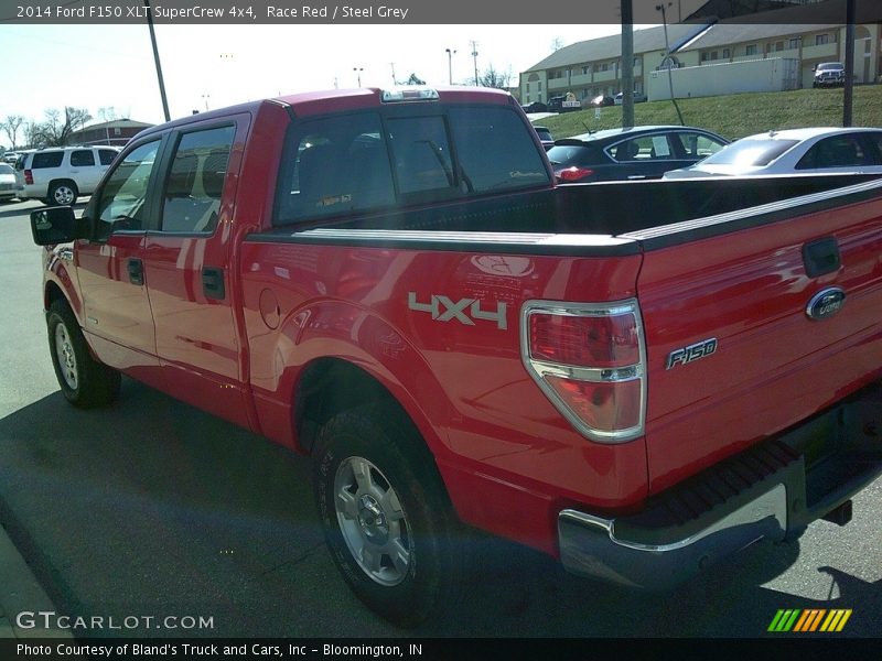 Race Red / Steel Grey 2014 Ford F150 XLT SuperCrew 4x4