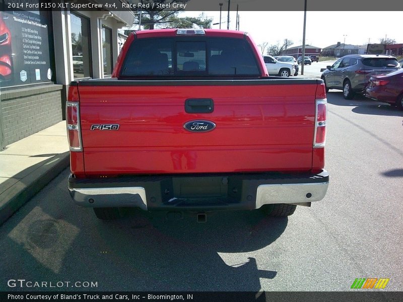 Race Red / Steel Grey 2014 Ford F150 XLT SuperCrew 4x4