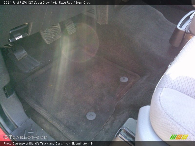 Race Red / Steel Grey 2014 Ford F150 XLT SuperCrew 4x4