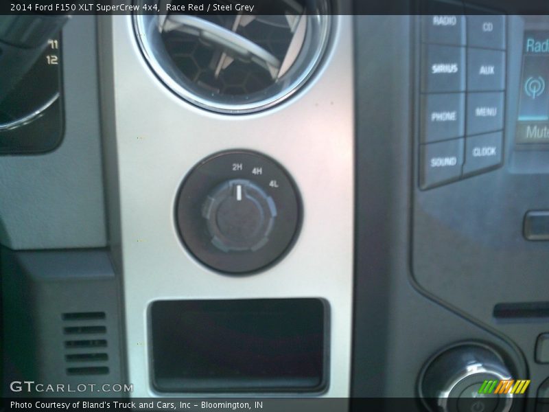 Race Red / Steel Grey 2014 Ford F150 XLT SuperCrew 4x4